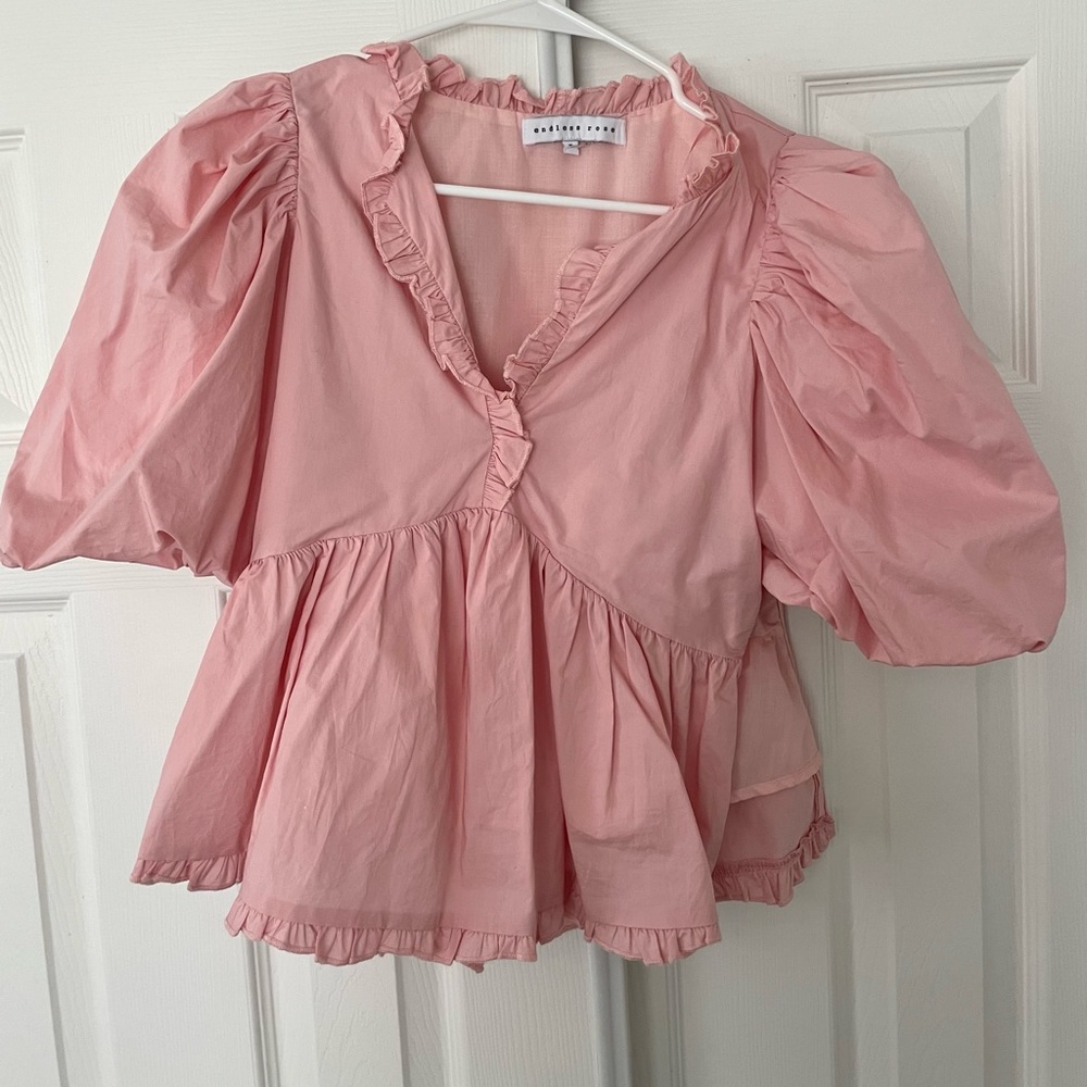 Endless Rose ruffle detail blouse